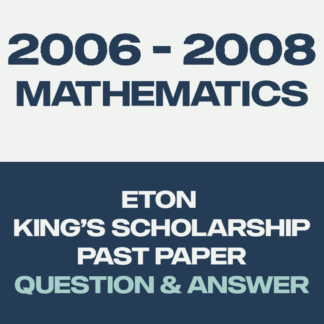 2006 - 2008 for Maths